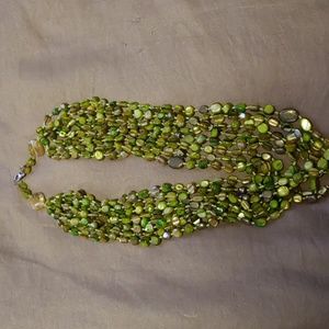 Silpada layered statement necklace